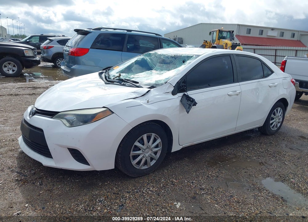 2015 TOYOTA COROLLA L VIN: 2T1BURHE5FC322682
