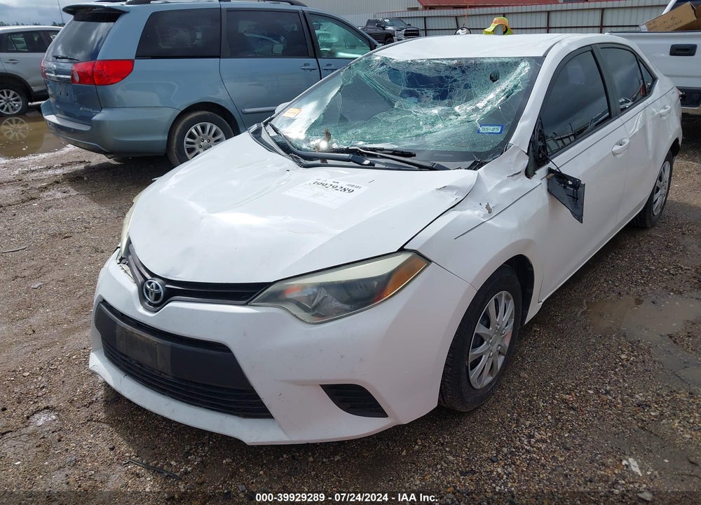 2015 TOYOTA COROLLA L VIN: 2T1BURHE5FC322682