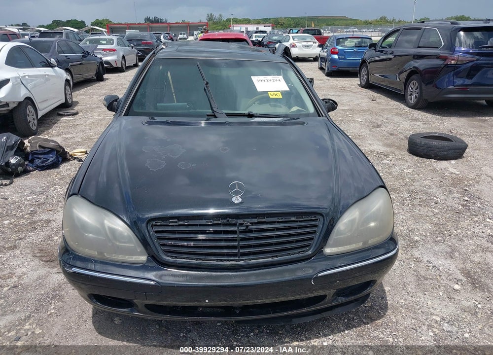 2002 MERCEDES-BENZ S 430 VIN: WDBNG70J02A274491