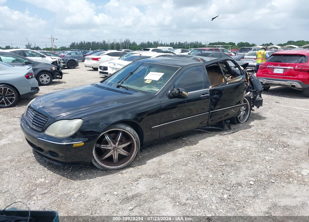 2002 MERCEDES-BENZ S 430 VIN: WDBNG70J02A274491