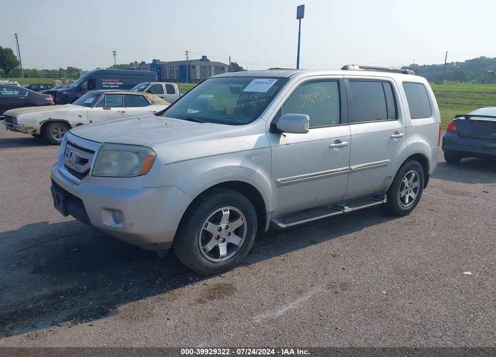 2009 HONDA PILOT TOURING VIN: 5FNYF48989B009118