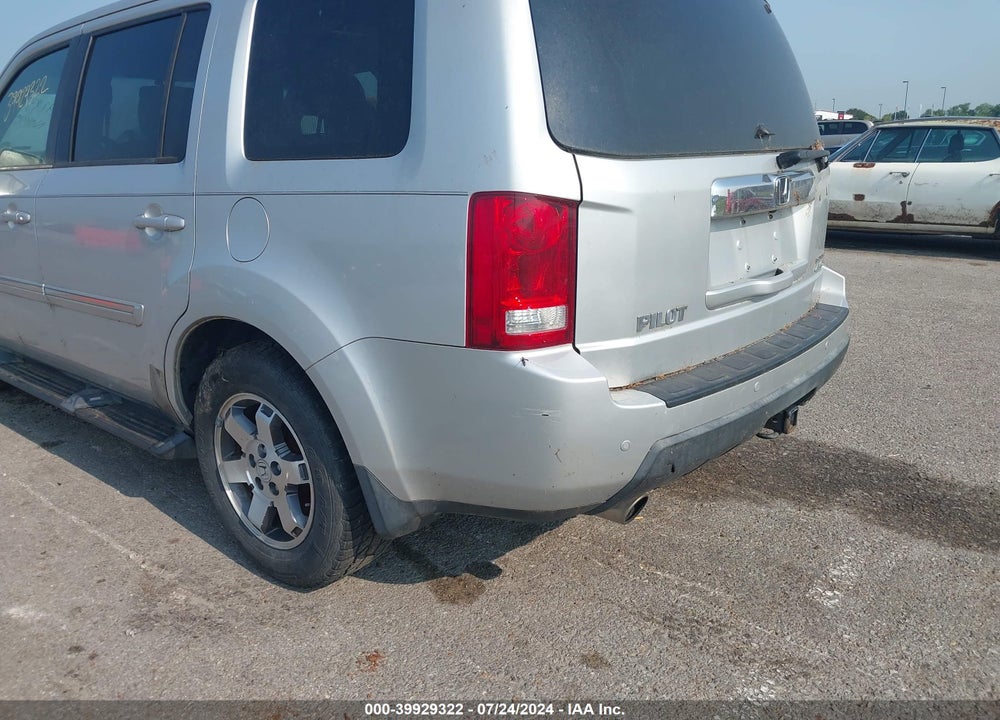 2009 HONDA PILOT TOURING VIN: 5FNYF48989B009118