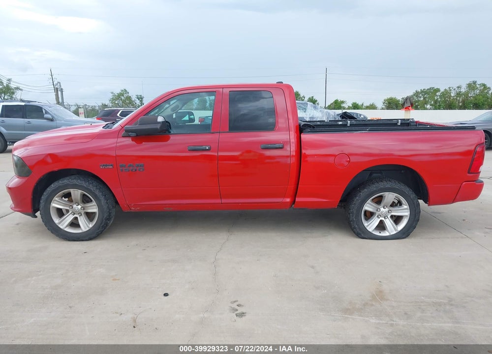 2017 RAM 1500 EXPRESS QUAD CAB 4X4 6'4 BOX VIN: 1C6RR7FT5HS839219