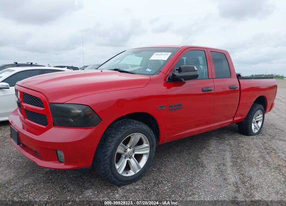 2017 RAM 1500 EXPRESS QUAD CAB 4X4 6'4 BOX VIN: 1C6RR7FT5HS839219