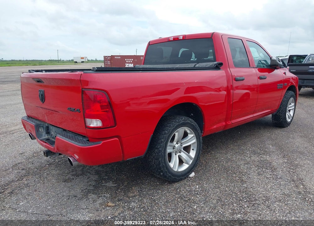 2017 RAM 1500 EXPRESS QUAD CAB 4X4 6'4 BOX VIN: 1C6RR7FT5HS839219