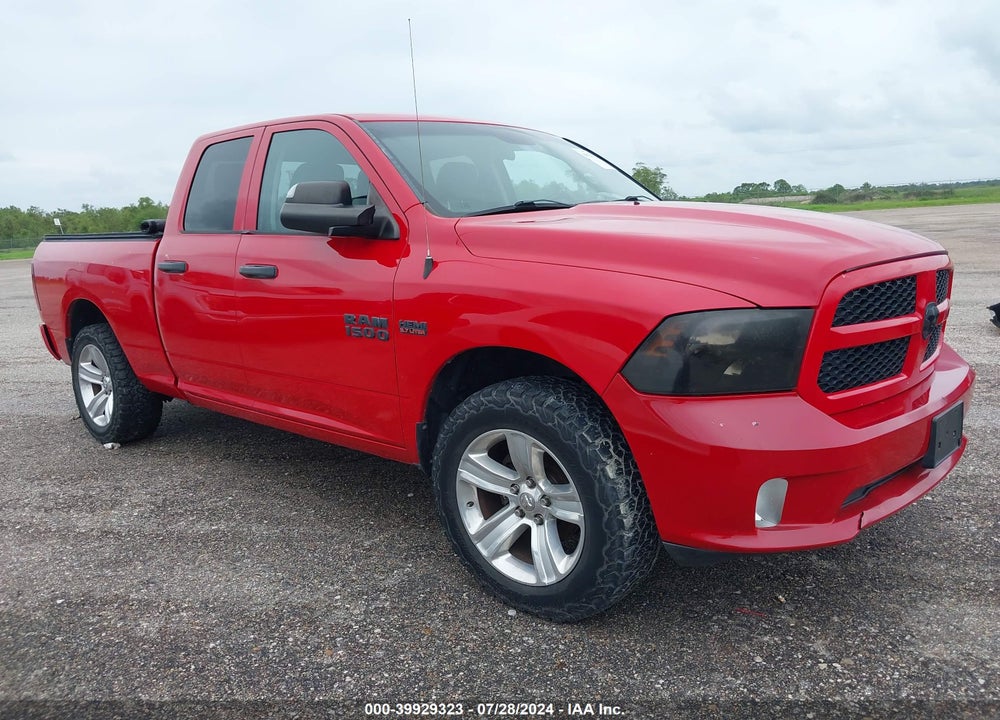 2017 RAM 1500 EXPRESS QUAD CAB 4X4 6'4 BOX VIN: 1C6RR7FT5HS839219