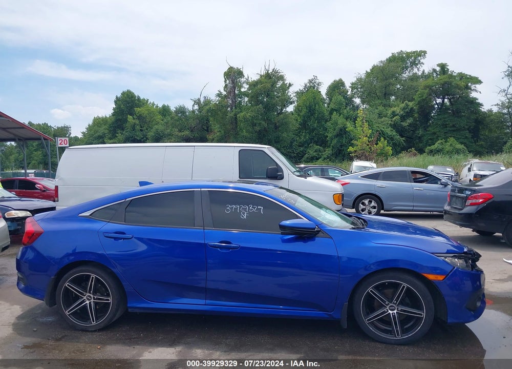 2018 HONDA CIVIC EX-T VIN: JHMFC1F3XJX035869