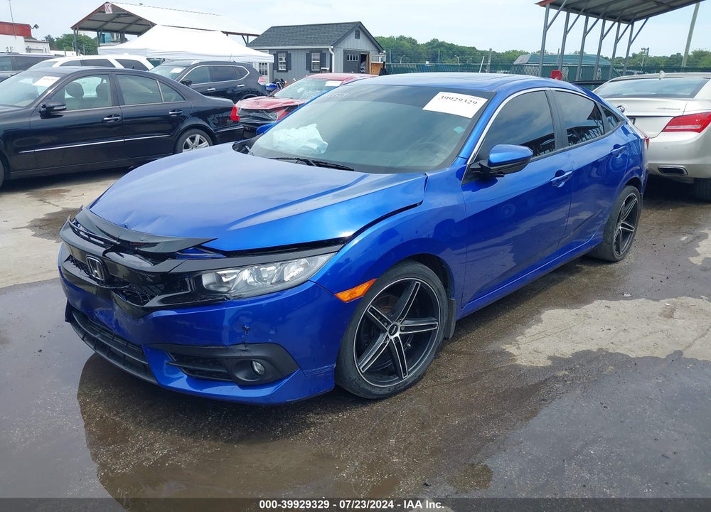 2018 HONDA CIVIC EX-T VIN: JHMFC1F3XJX035869
