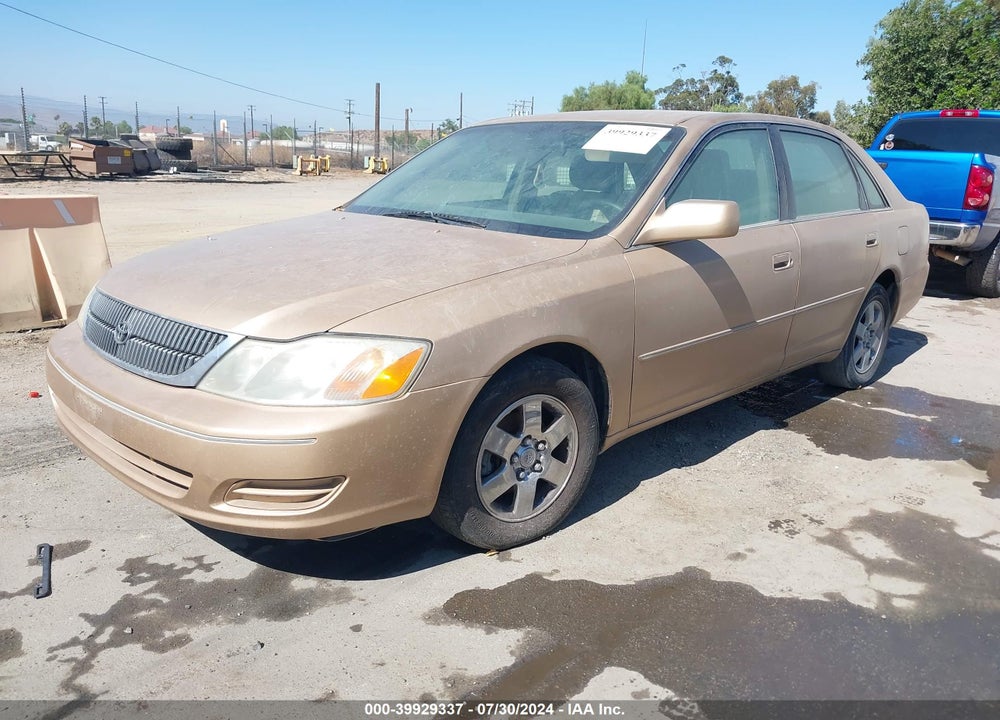 2001 TOYOTA AVALON XL VIN: 4T1BF28B91U127697