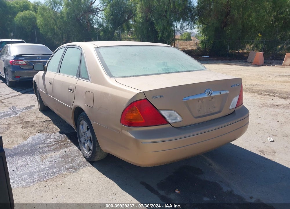 2001 TOYOTA AVALON XL VIN: 4T1BF28B91U127697