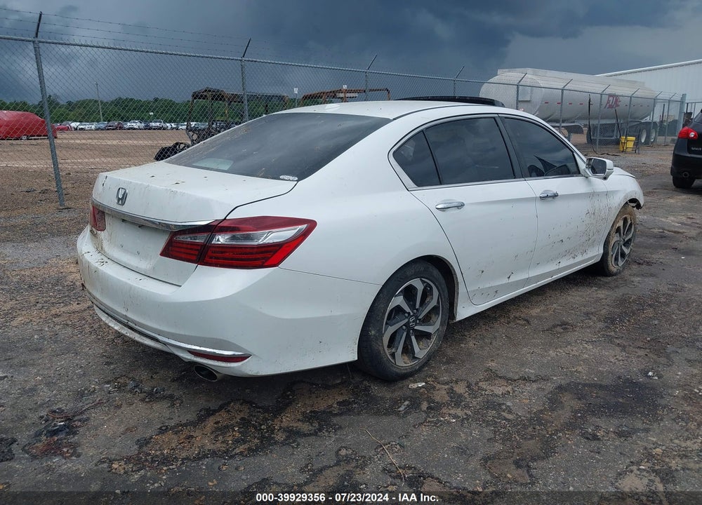 2016 HONDA ACCORD EX-L VIN: 1HGCR2F8XGA101273
