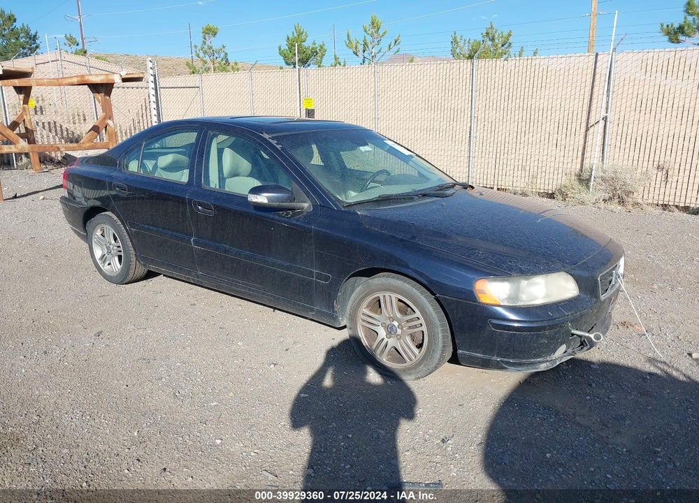 2007 VOLVO S60 2.5T VIN: YV1RS592772632814