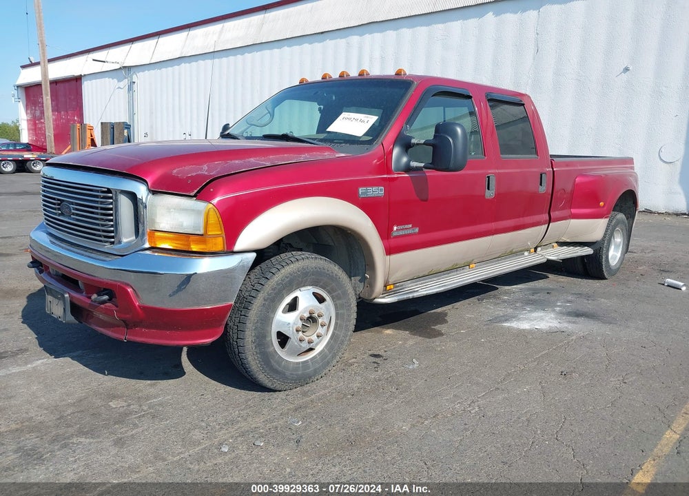 2001 FORD F-350 LARIAT/XL/XLT VIN: 1FTWW33F21EB71363