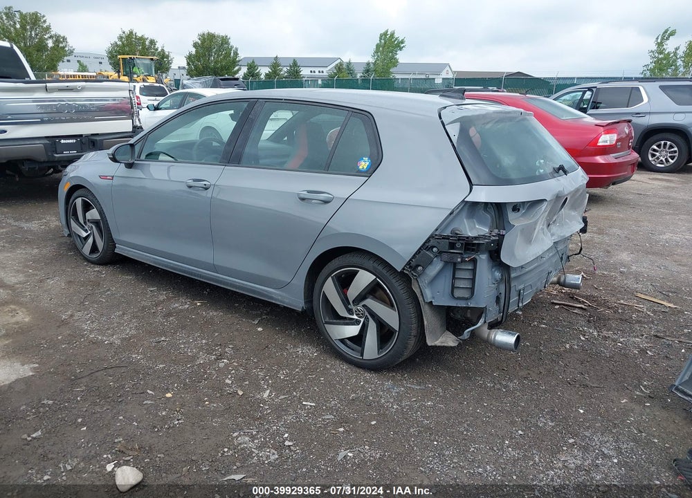 2022 VOLKSWAGEN GOLF GTI 2.0T SE VIN: WVWN87CDXNW208414