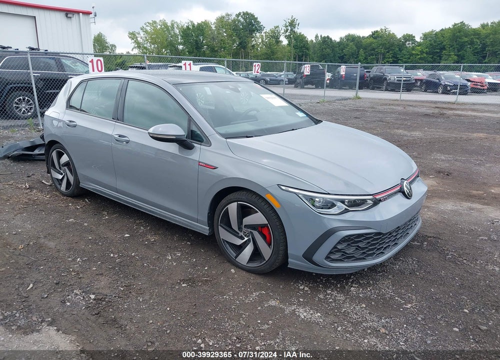 2022 VOLKSWAGEN GOLF GTI 2.0T SE VIN: WVWN87CDXNW208414