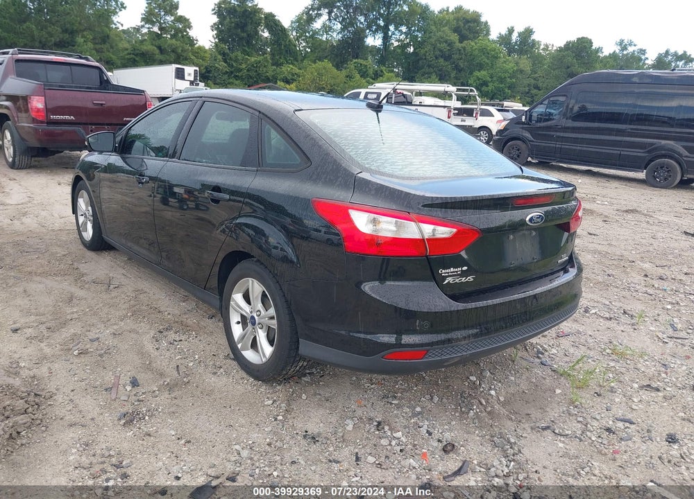 2014 FORD FOCUS SE VIN: 1FADP3F28EL396097