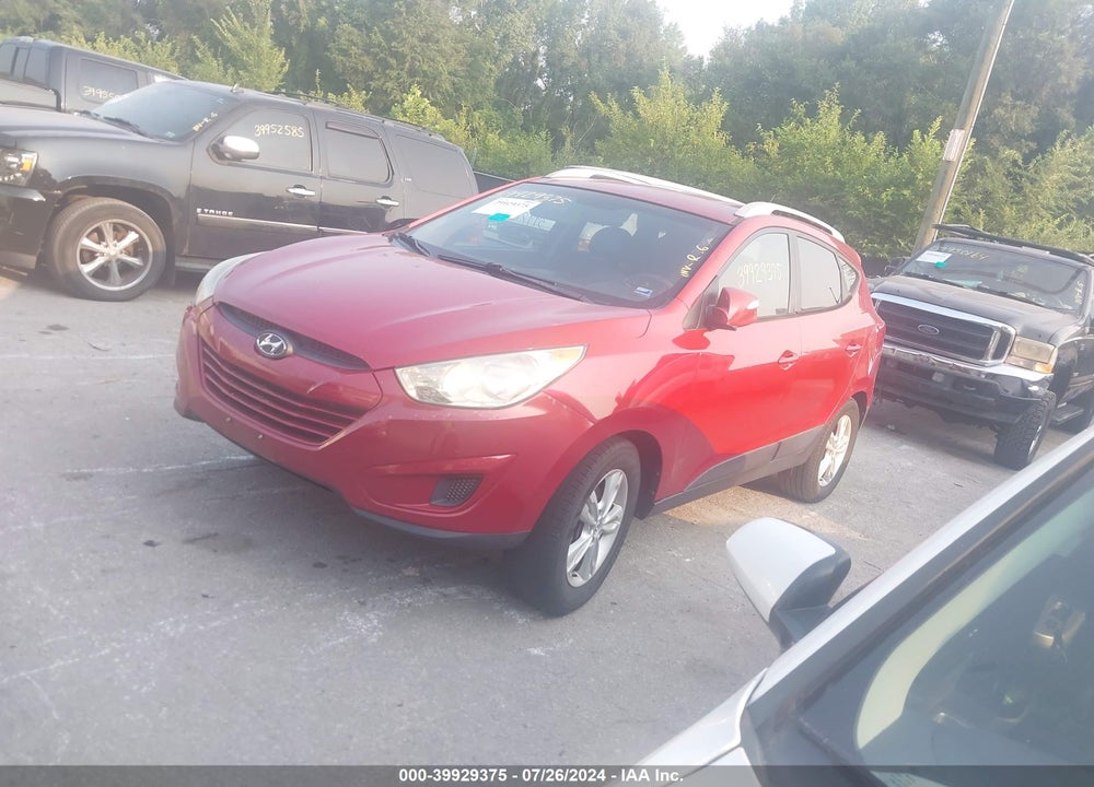 2012 HYUNDAI TUCSON GLS VIN: KM8JU3AC4CU455087