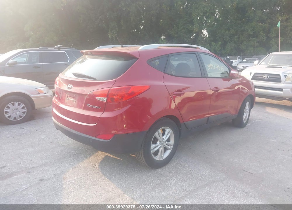 2012 HYUNDAI TUCSON GLS VIN: KM8JU3AC4CU455087