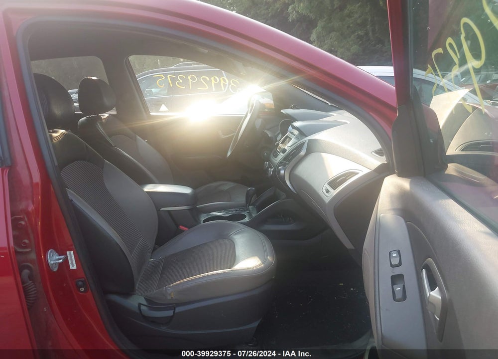 2012 HYUNDAI TUCSON GLS VIN: KM8JU3AC4CU455087