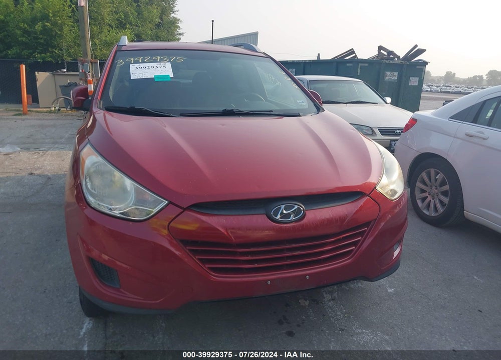2012 HYUNDAI TUCSON GLS VIN: KM8JU3AC4CU455087