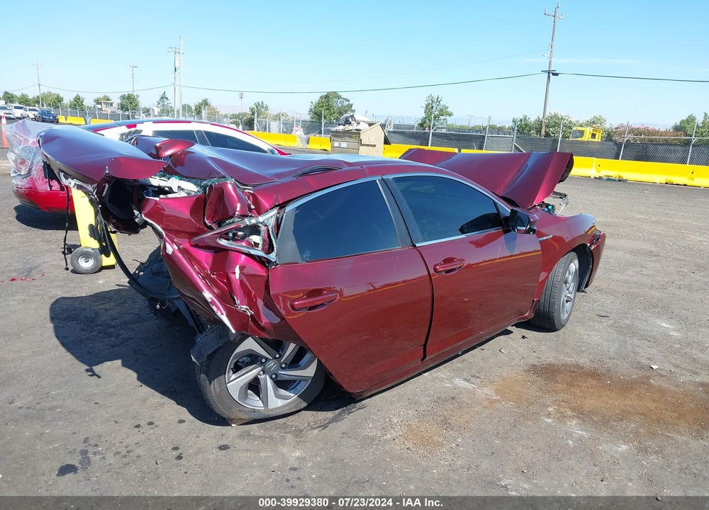 2019 HONDA INSIGHT EX VIN: 19XZE4F58KE029047