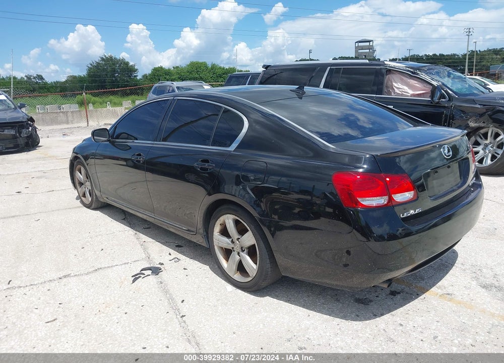 2007 LEXUS GS 350 VIN: JTHBE96S170011248