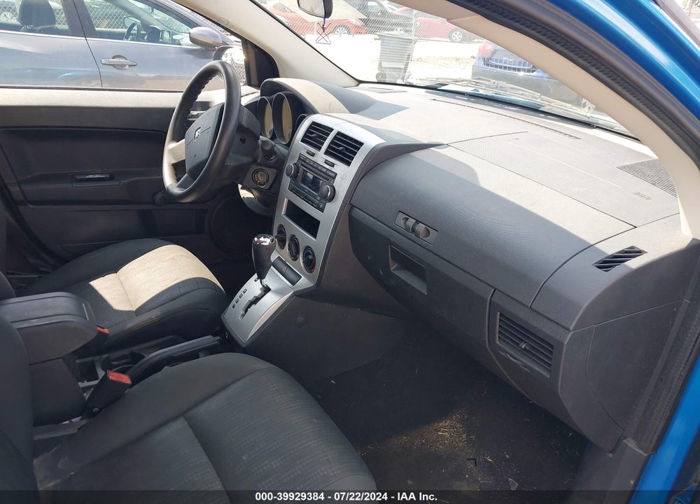 2008 DODGE CALIBER SE VIN: 1B3HB28B18D739740