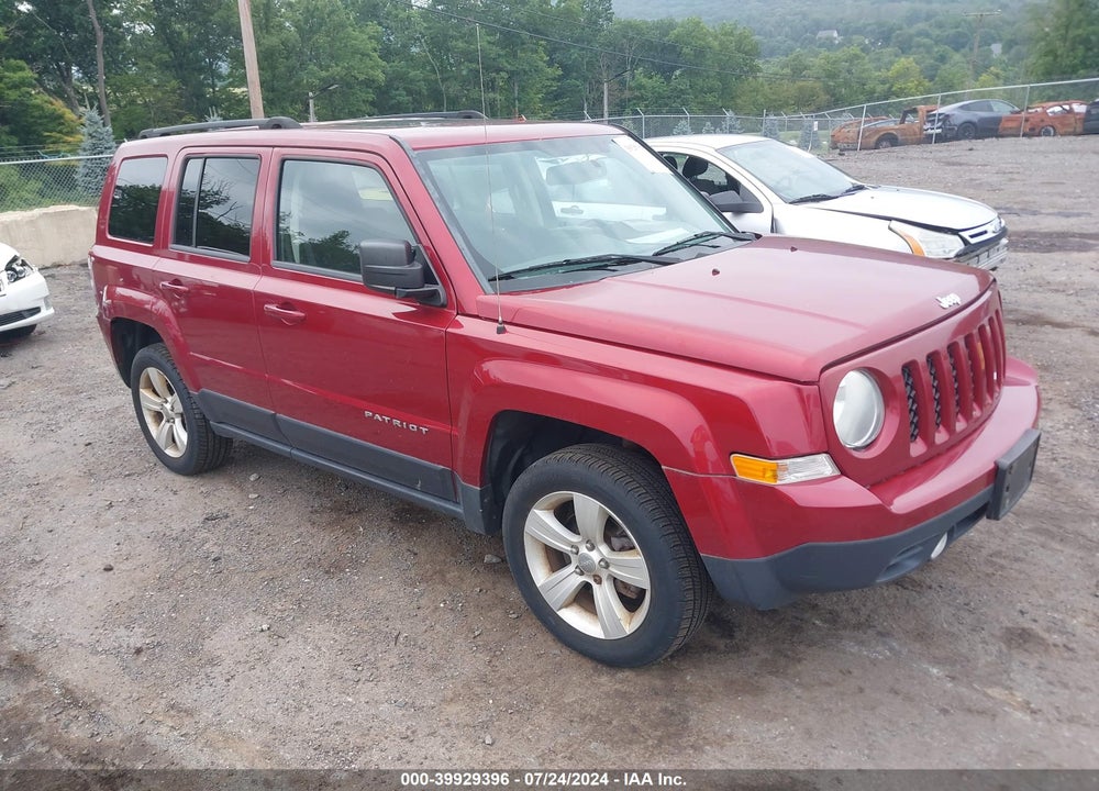 2014 JEEP PATRIOT LATITUDE VIN: 1C4NJRFB0ED689196