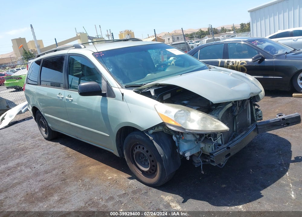 2007 TOYOTA SIENNA LE VIN: 5TDZK23C87S036349