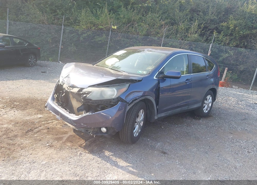 2012 HONDA CR-V EX VIN: JHLRM4H52CC011509