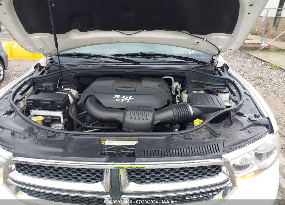 2012 DODGE DURANGO CREW VIN: 1C4RDHDGXCC118416