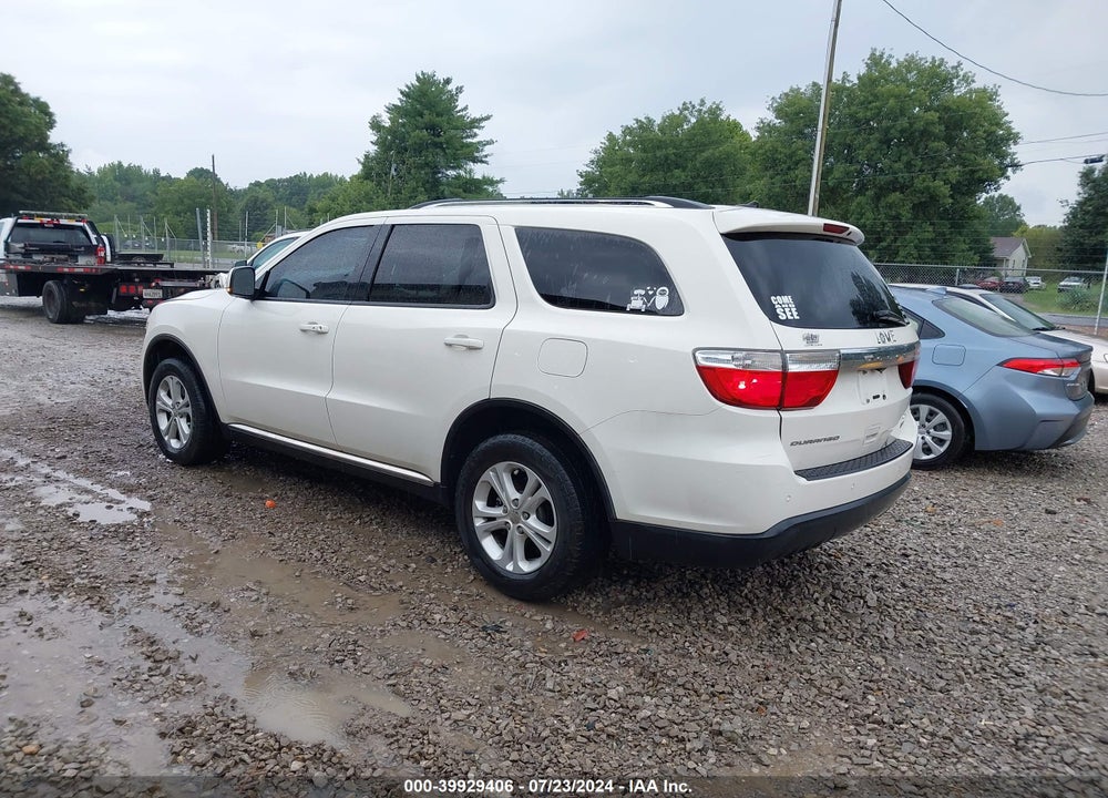 2012 DODGE DURANGO CREW VIN: 1C4RDHDGXCC118416