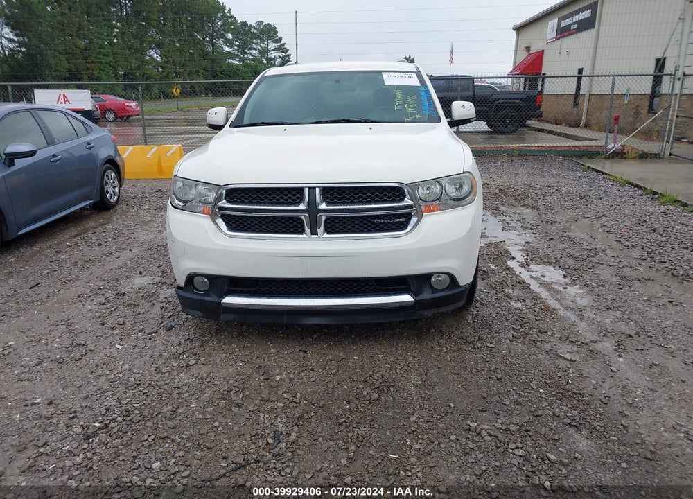 2012 DODGE DURANGO CREW VIN: 1C4RDHDGXCC118416