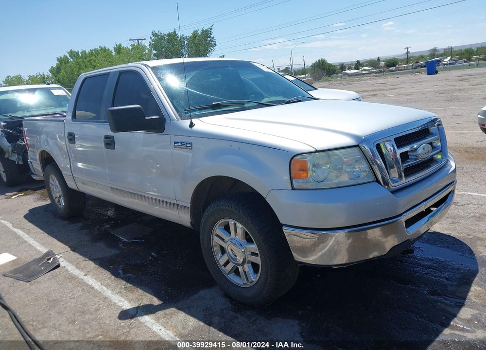 2008 FORD F-150 60TH ANNIVERSARY/FX2/KING RANCH/LARIAT/XLT VIN: 1FTPW12V98FB51827