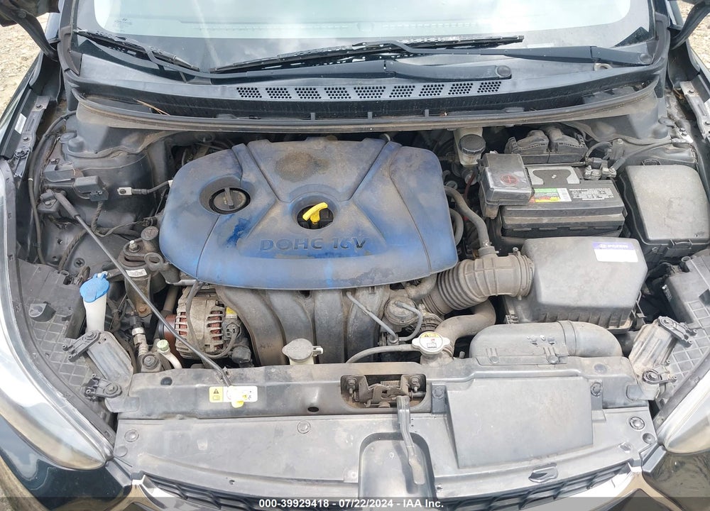 2013 HYUNDAI ELANTRA VIN: KMHDH6AE9DU003481