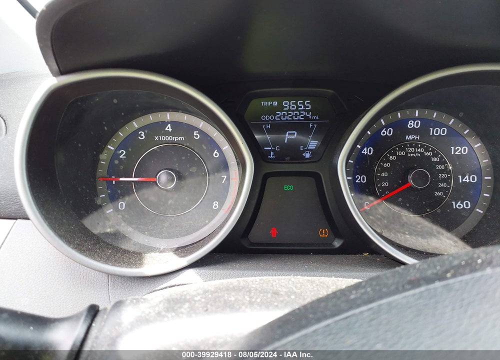 2013 HYUNDAI ELANTRA VIN: KMHDH6AE9DU003481