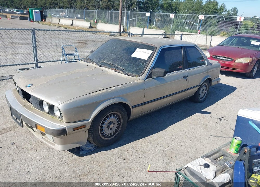1987 BMW 325 E AUTOMATIC/AUTOMATIC VIN: WBAAB6401H1682210
