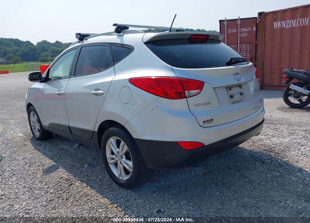 2013 HYUNDAI TUCSON GLS VIN: KM8JU3AC2DU547722