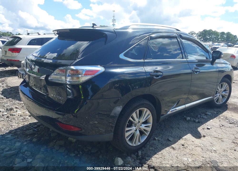 2010 LEXUS RX 450H VIN: JTJBC1BAXA2409959