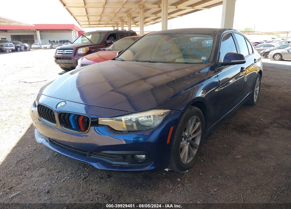 2016 BMW 320I VIN: WBA8A9C50GK616580