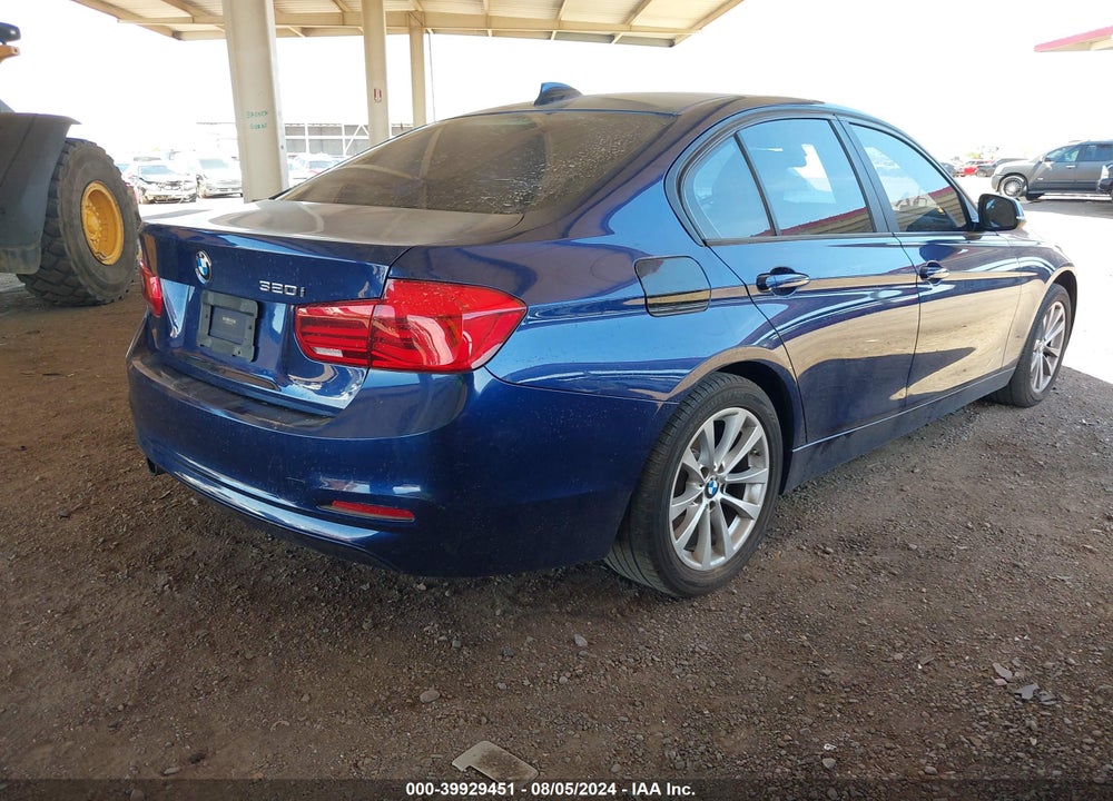 2016 BMW 320I VIN: WBA8A9C50GK616580