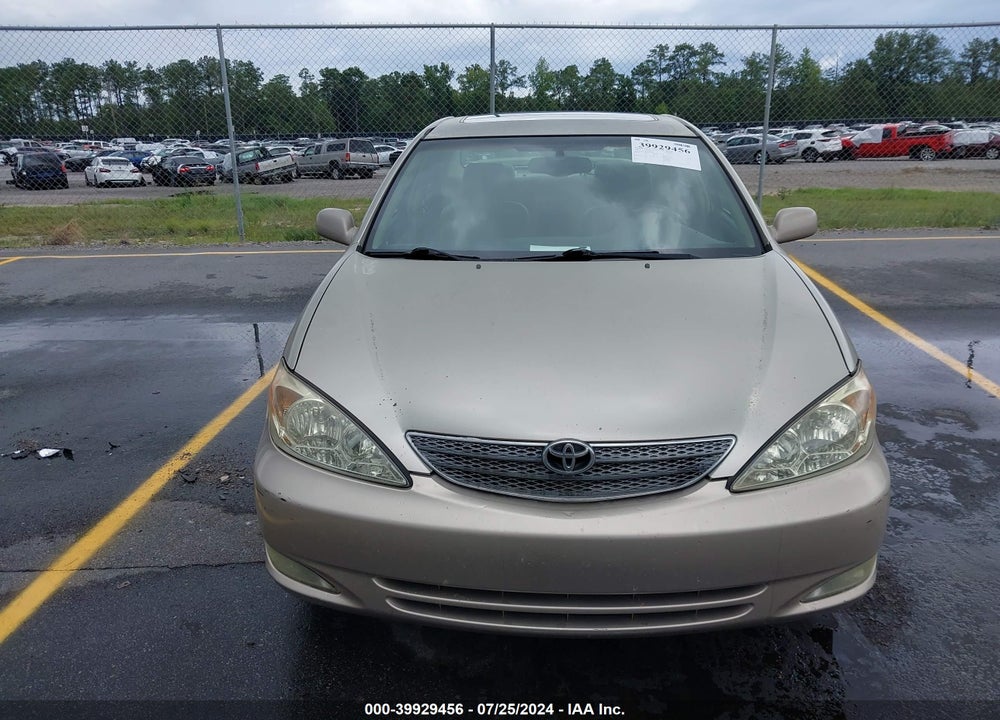 2002 TOYOTA CAMRY SE V6 VIN: 4T1BF32KX2U507289