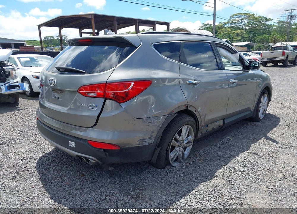 2014 HYUNDAI SANTA FE SPORT 2.0L TURBO VIN: 5XYZU3LA9EG191761
