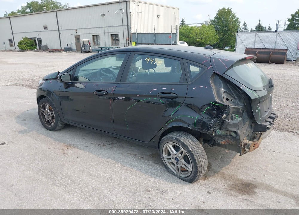 2018 FORD FIESTA SE VIN: 3FADP4EJ1JM110789