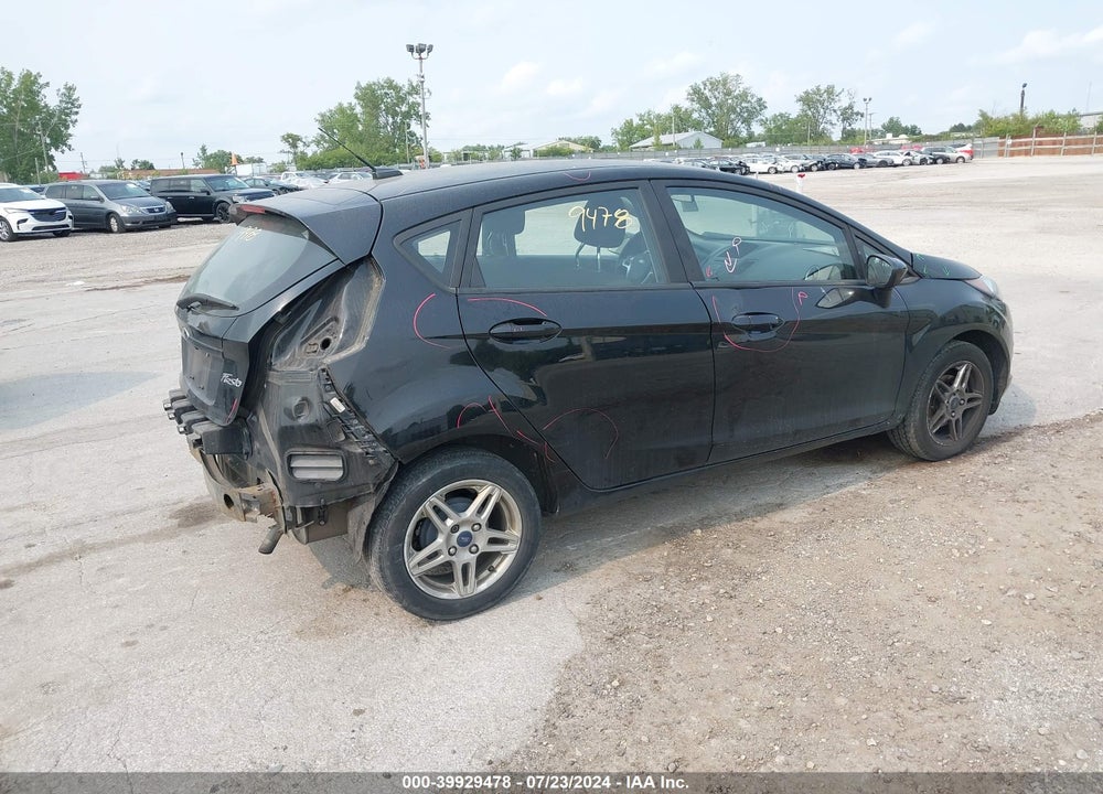 2018 FORD FIESTA SE VIN: 3FADP4EJ1JM110789