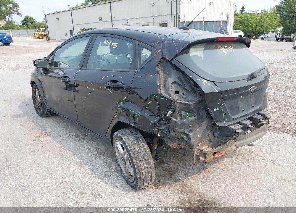 2018 FORD FIESTA SE VIN: 3FADP4EJ1JM110789