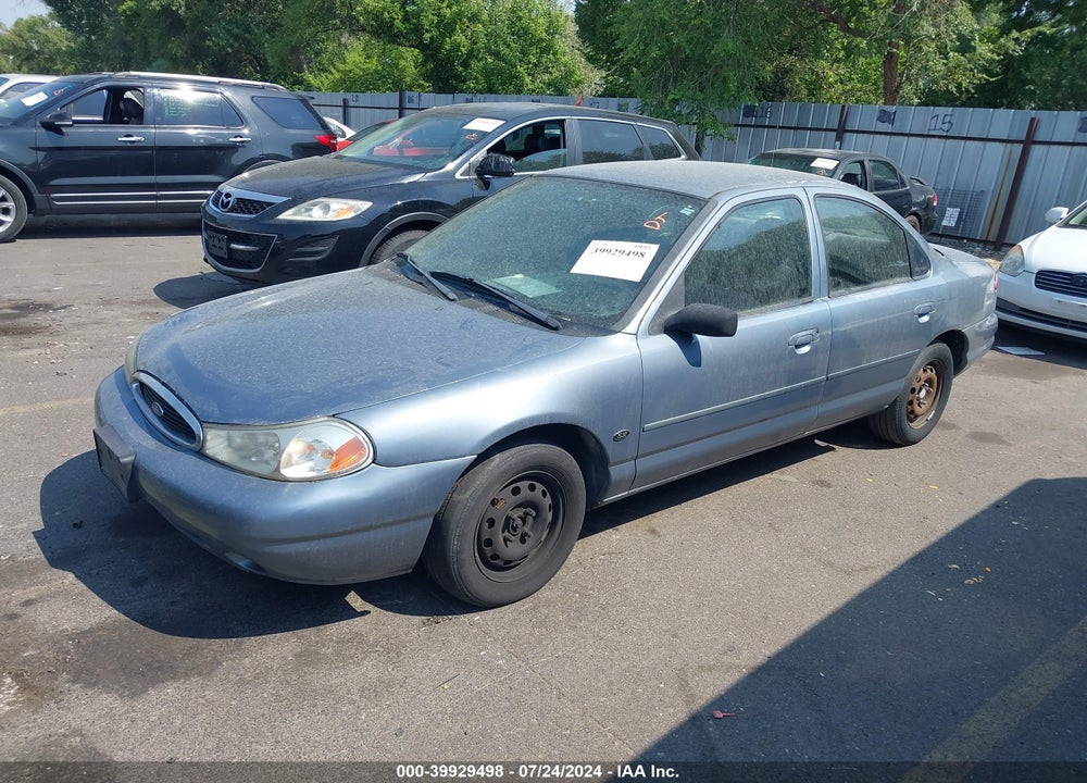 2000 FORD CONTOUR SE SPORT VIN: 1FAFP66L4YK118200