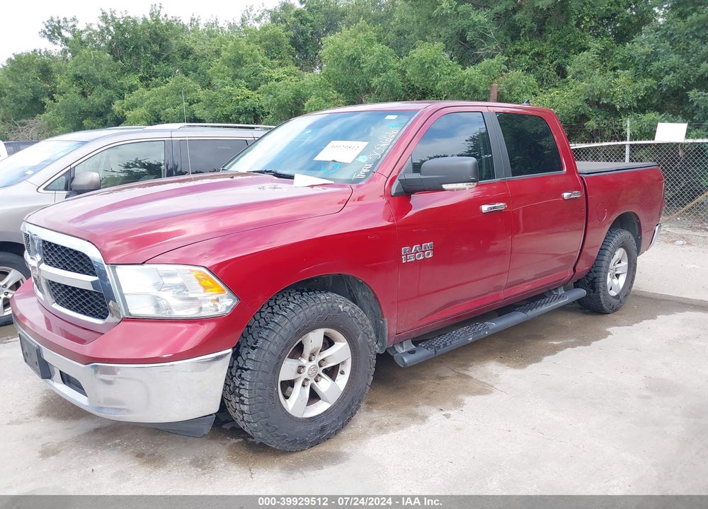 2013 RAM 1500 SLT VIN: 1C6RR6LG8DS509666