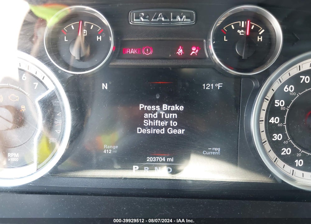 2013 RAM 1500 SLT VIN: 1C6RR6LG8DS509666