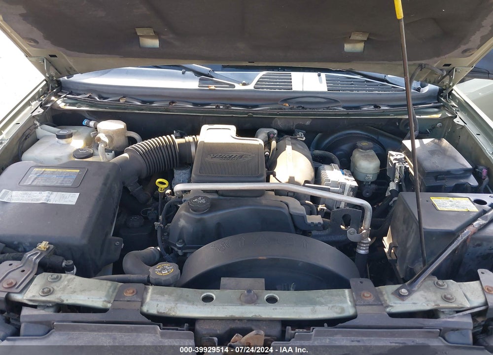 2004 CHEVROLET TRAILBLAZER LS VIN: 1GNDS13S542420224